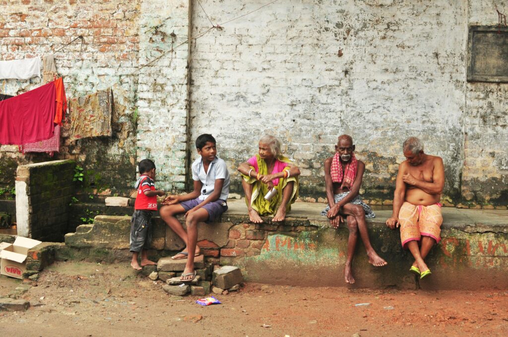 Indian Poor Family